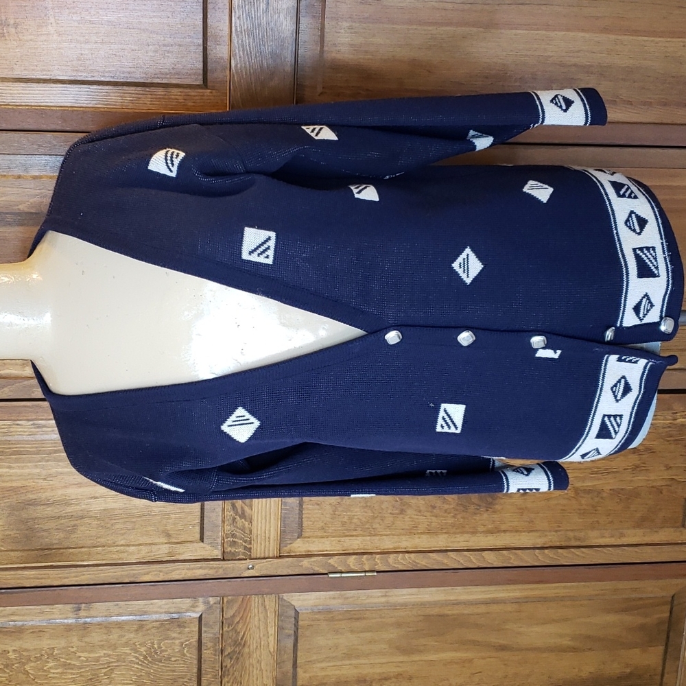 Pendleton Vintage 100% Wool Cardigan Sweater Sz S